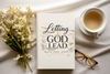 Letting God Lead | Hardcover Writing Journal for Prayer & Reflections