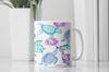 Watercolor Sea Turtle Coffee Mug, Ocean-Themed Ceramic Cup