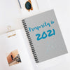 Prosperity in 2021 Spiral Journal- Ruled Line Pages