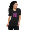 Living a Blessed Life - V-Neck T-Shirt