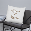 Grace & Mercy - Pillow (Grey Color)