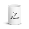 Love & Happiness - Mug (2 Sizes)