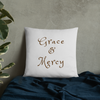 Grace & Mercy - Pillow (Grey Color)