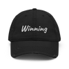 Winning - Distressed Baseball Cap (Various Colors)