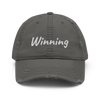 Winning - Distressed Baseball Cap (Various Colors)