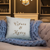 Grace & Mercy - Pillow (Grey Color)