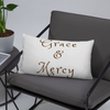 Grace & Mercy - Pillow (Grey Color)