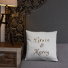 Grace & Mercy - Pillow (Grey Color)