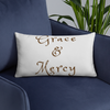 Grace & Mercy - Pillow (Grey Color)